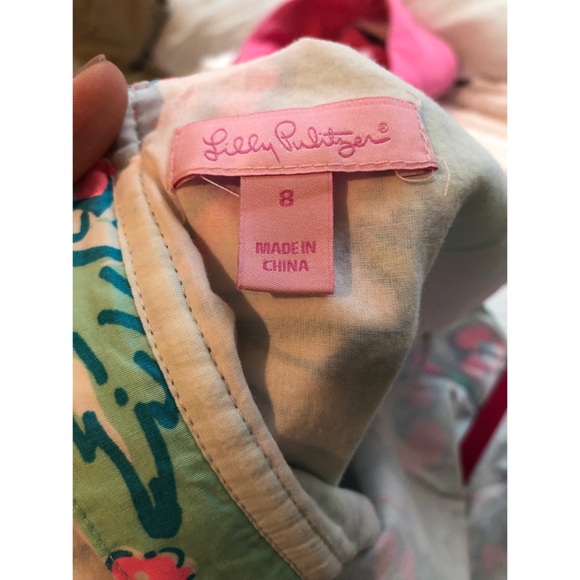 Lily Pulitzer Dress with Side Bows - Picture 5 of 5